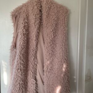 Beautiful blush sleeveless vest